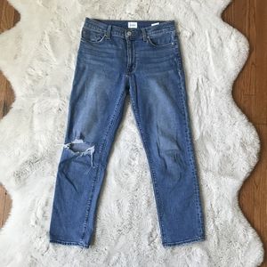 Hudson straight jeans